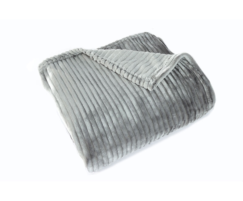 Ultra-luxurious fluffy jacquard flannel blanket 19