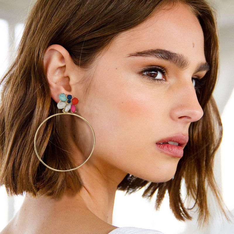 exaggerated earrings