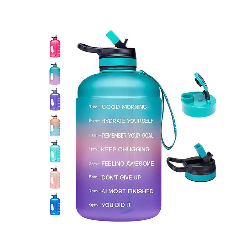 Leak-proof large-capacity fitness bottle P03-0016 glam camp