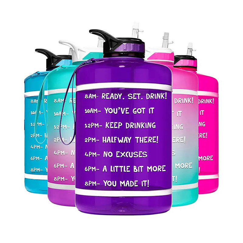 Leak-proof large-capacity fitness bottle P03-0016 glam camp