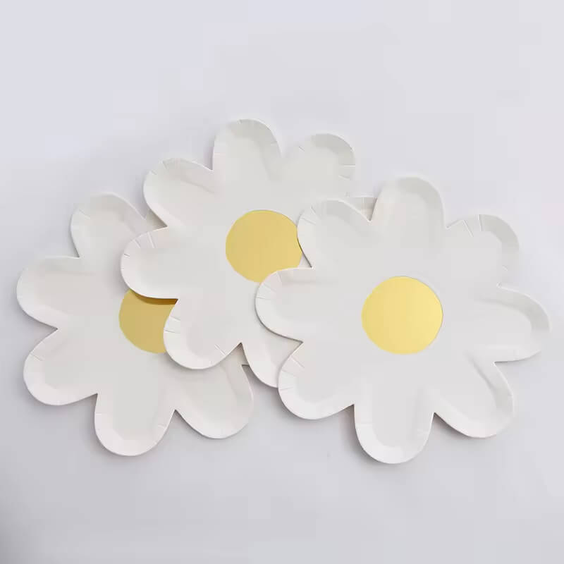 Daisy Paper Plates