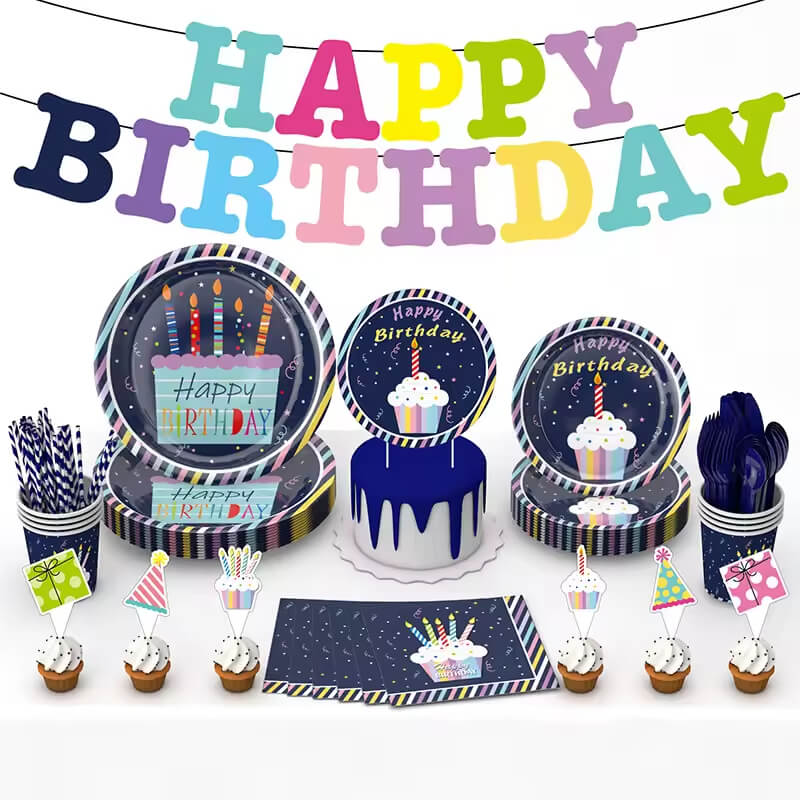 1st birthday party tableware
