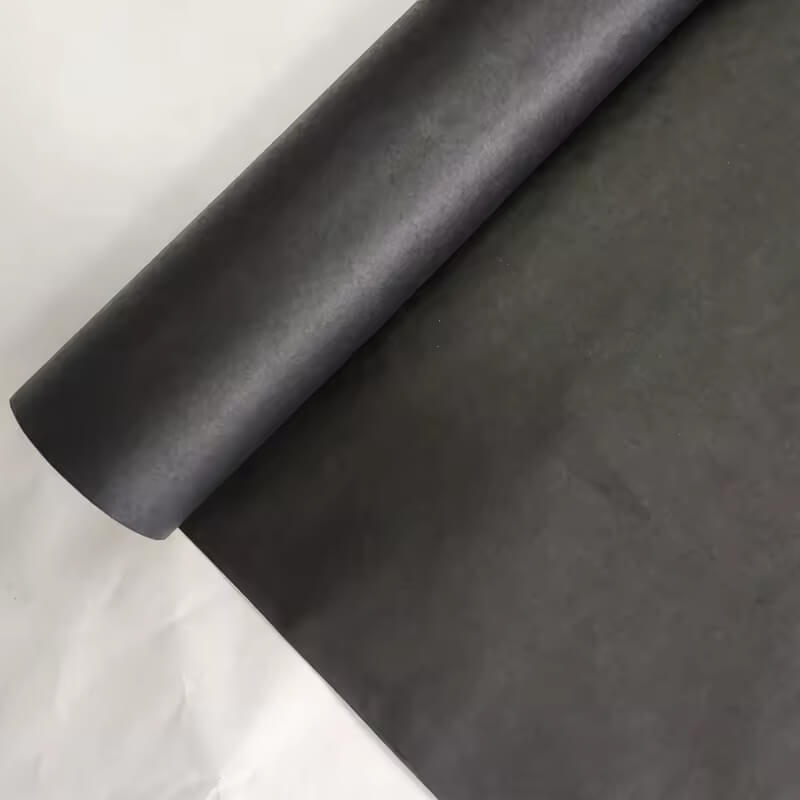 black wrapping paper