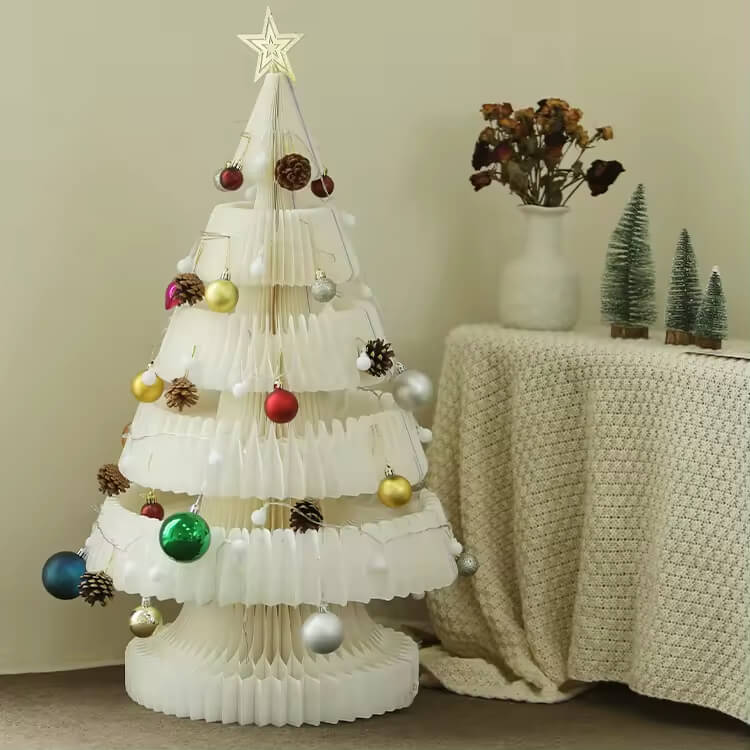 Paper Honeycomb Christmas Tree