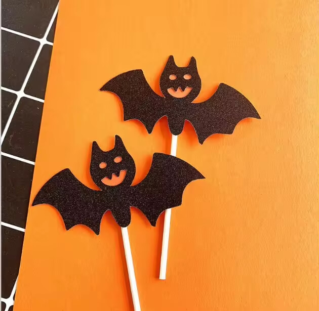 Paper Cupcake Toppers Halloween