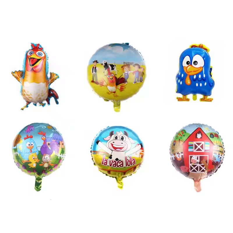  farm animal balloons