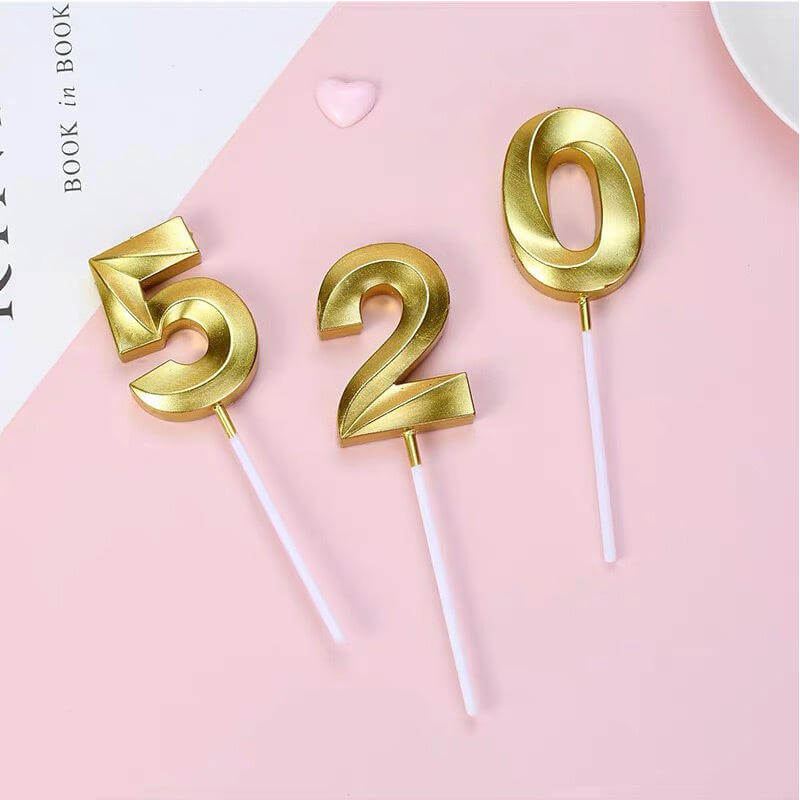 number birthday candles