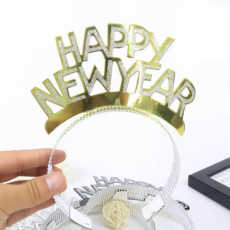 Happy New Year Headband Paper