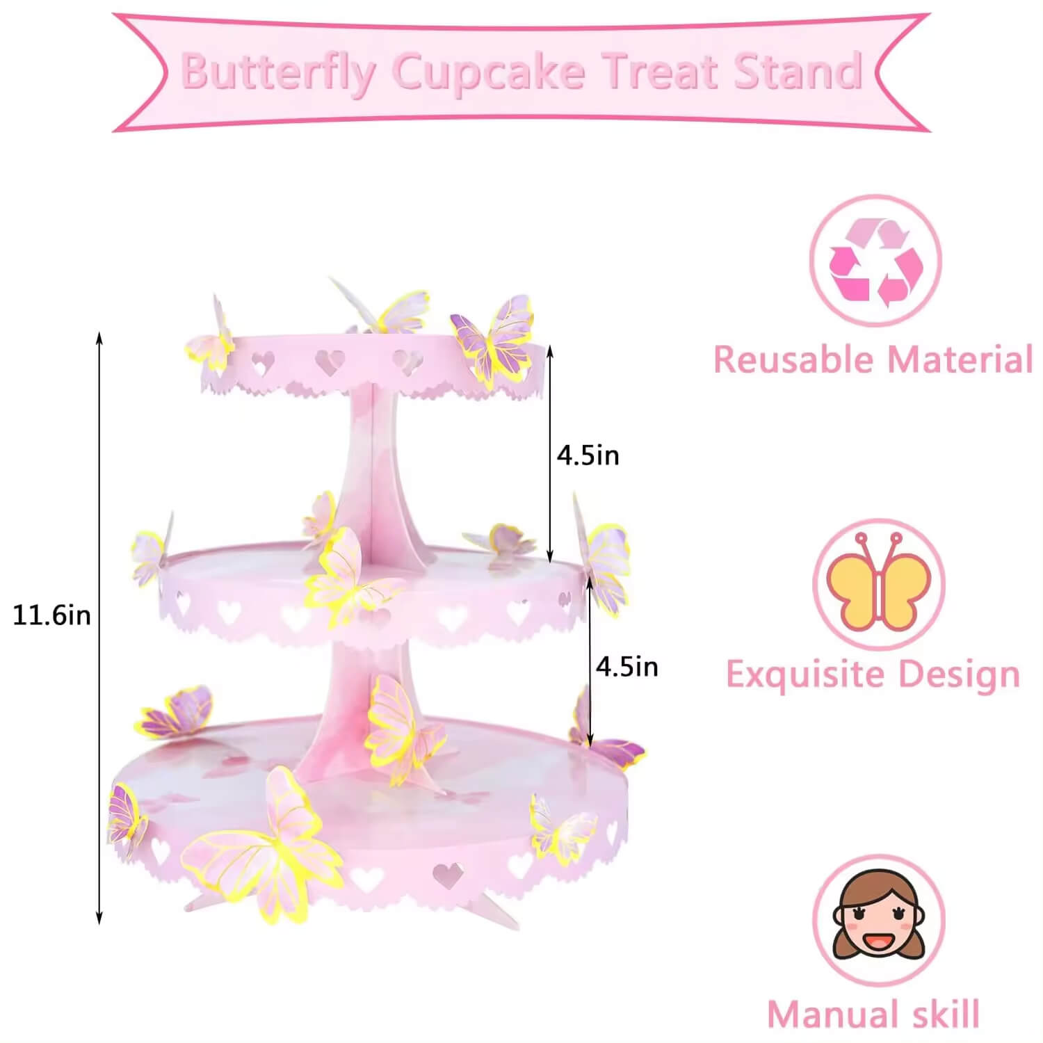 Butterfly Cake Stand