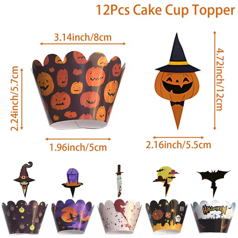 Halloween Cupcake Decorating Kits