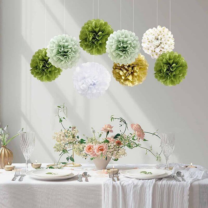 Wall Decor Paper Flowers