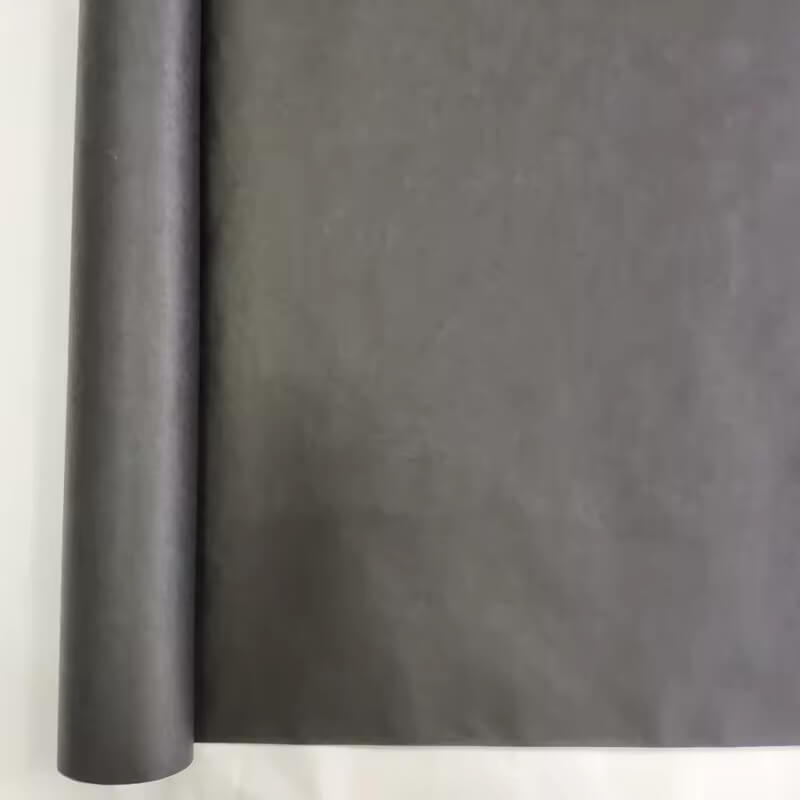 black wrapping paper
