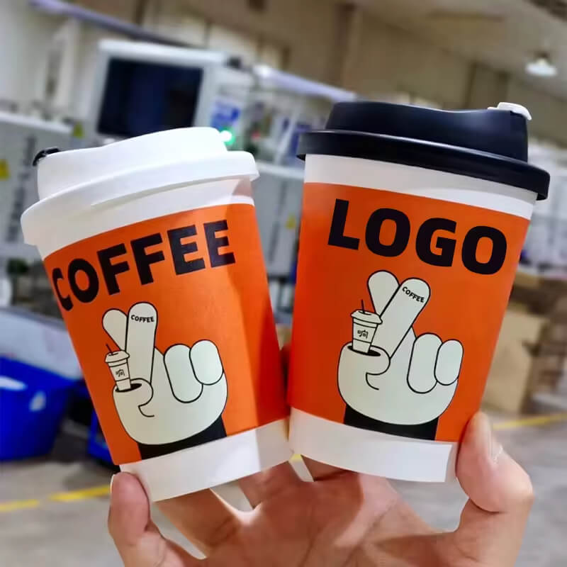 custom paper cups with logo