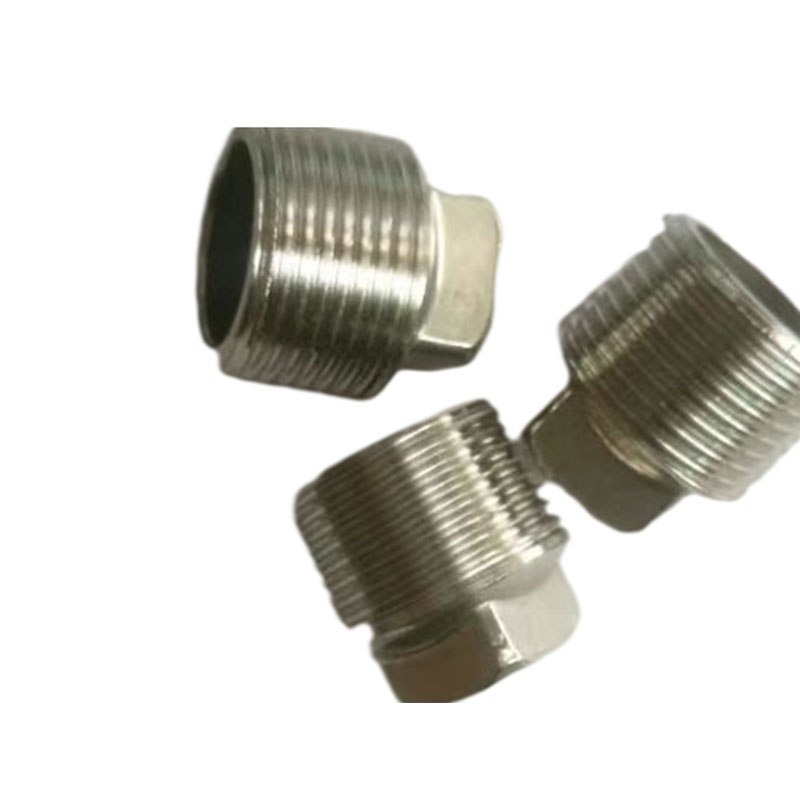 Metal straight stainless steel outer square plug