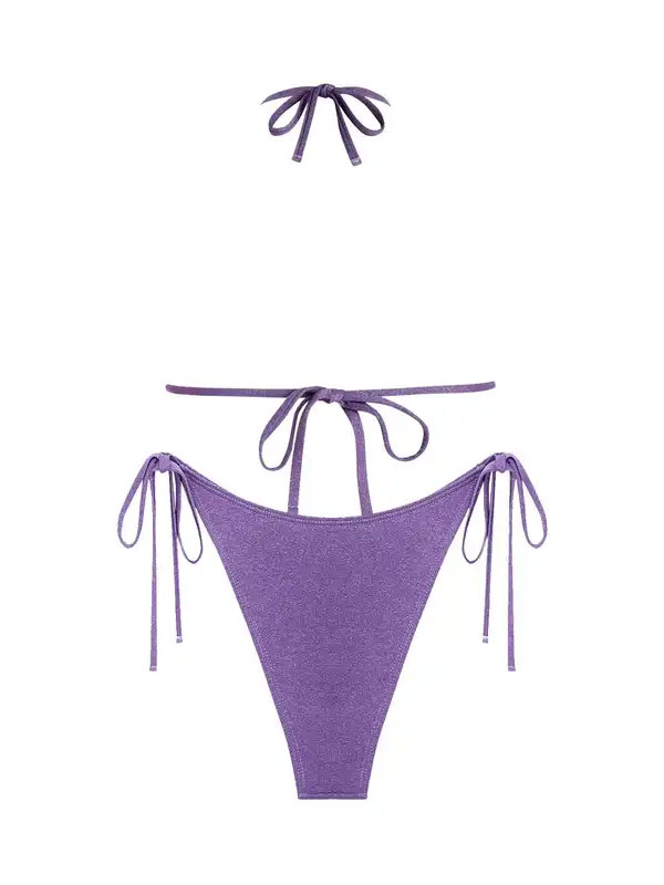 Metallic Triangle Bikini Set FG3703