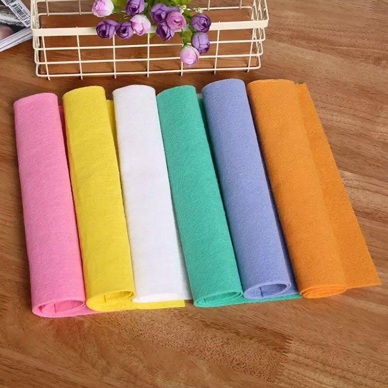 Multifunctional needle punched cloth home kitchen cleaning cloth