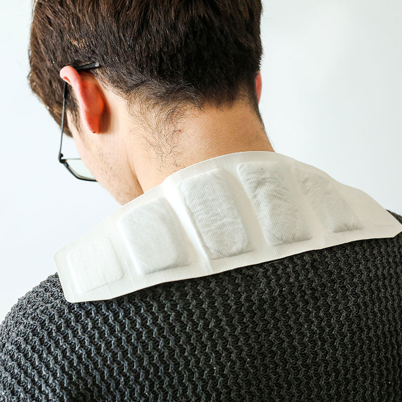 Neck and shoulder heat packs