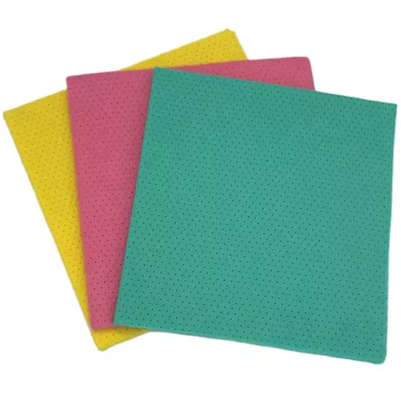 wholesale needle punch nonwoven super absorbent wipe cleaning cloths