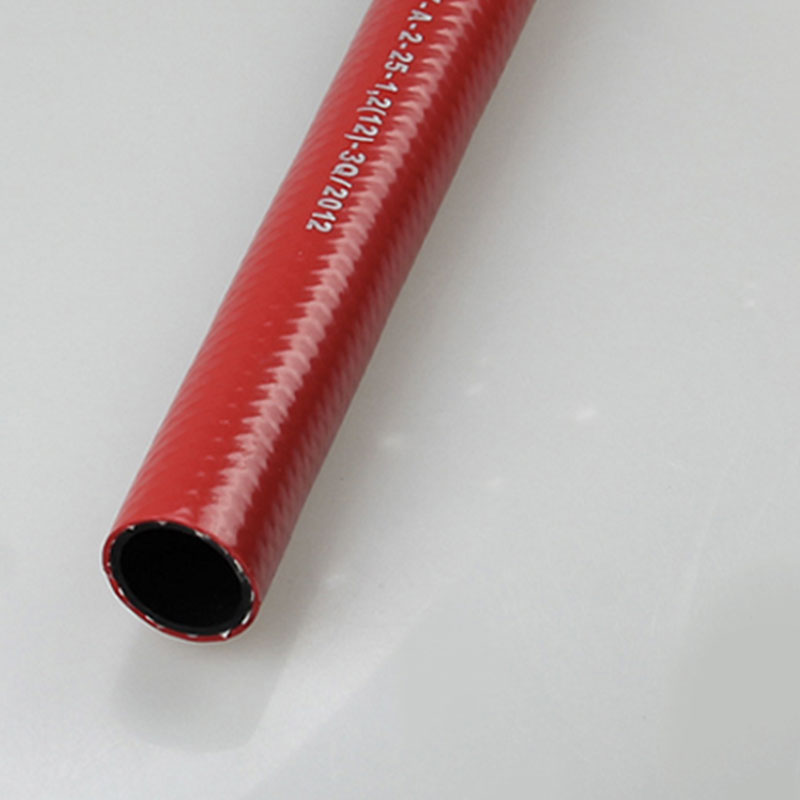 PVC coated hose for fire hose