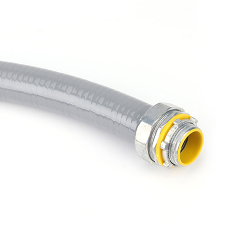 PVC smooth and flexible flat plastic coated hose