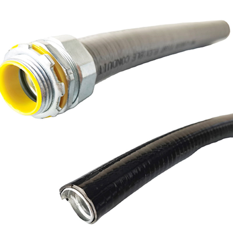 PVC smooth and flexible flat plastic coated hose