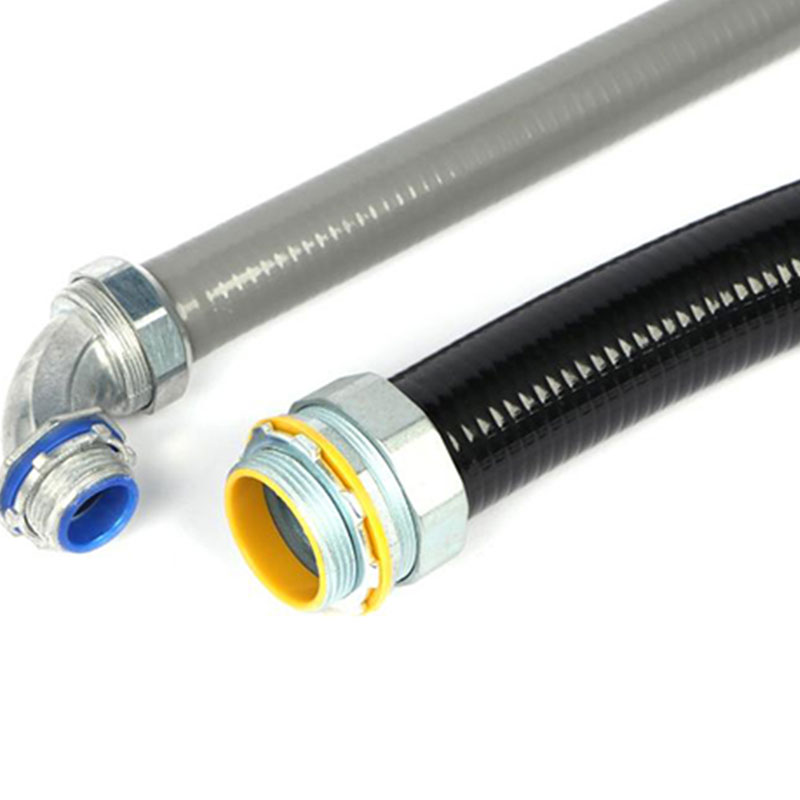 PVC smooth and flexible flat plastic coated hose