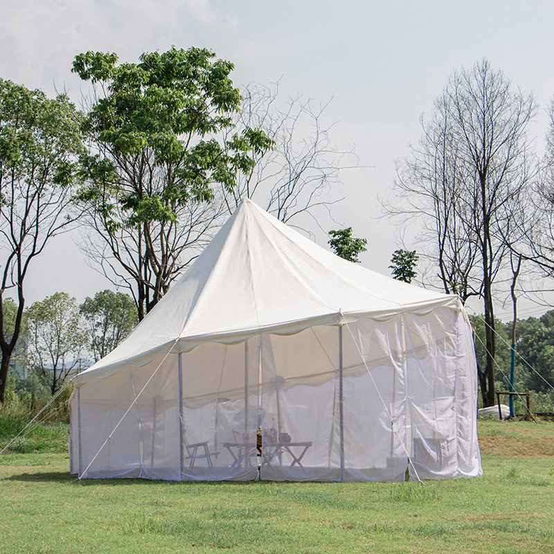 Positive nine-sided party awning tent glam camp