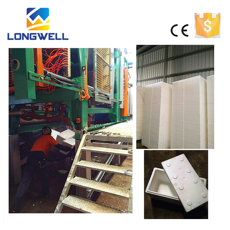 Automatic Expanded Polystyrene EPS Shape Moulding Machine For Construction Material