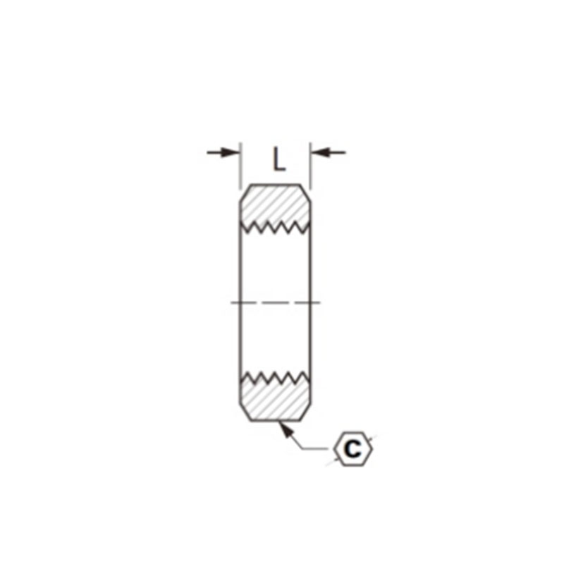 S.A.E pipe fittings Locknut