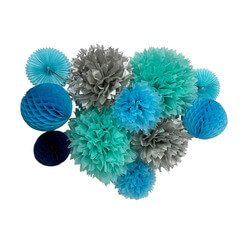  honeycomb paper balls