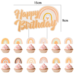 Make any birthday or special occasion sparkle with our paper Cake Topper. It's perfect for birthdays, weddings, and anniversaries. Affordable for event planners, caterers, and home hostesses alike.