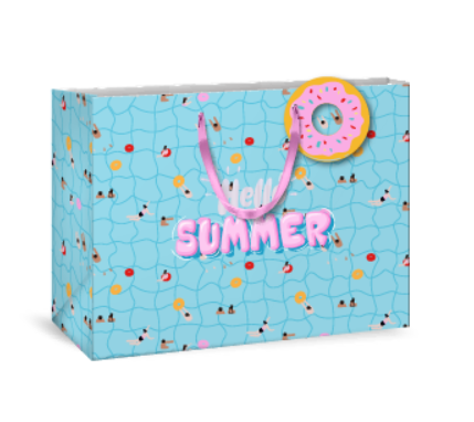 Summer Party Beach Seaside Pattern Paper Bag SP049