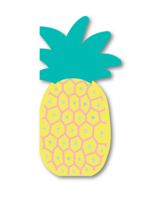 Summer party alien pineapple napkin SUM011