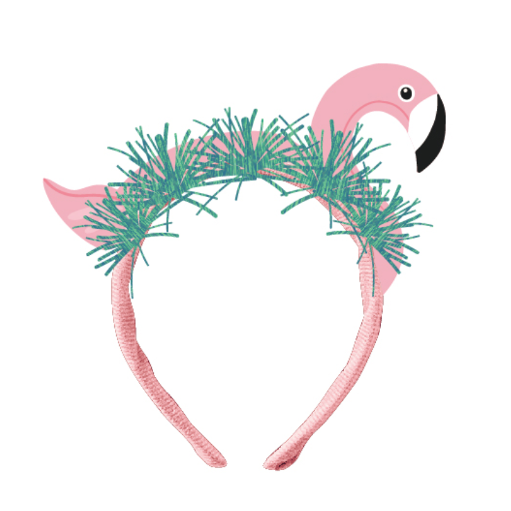 Flamingo wool headband SUM060