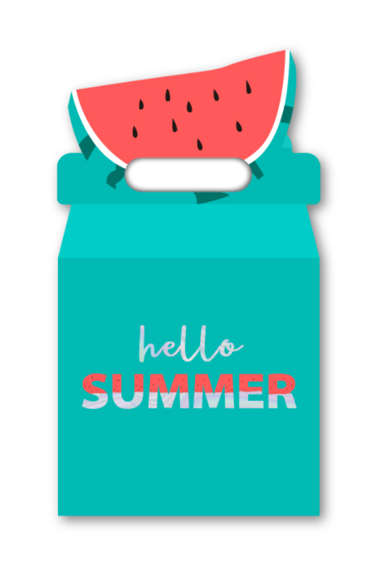 Summer party watermelon candy box SUM065