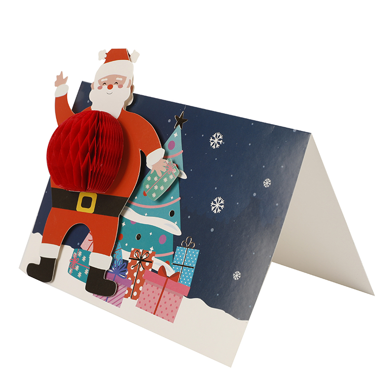 Santa's 3d card CHR20018
