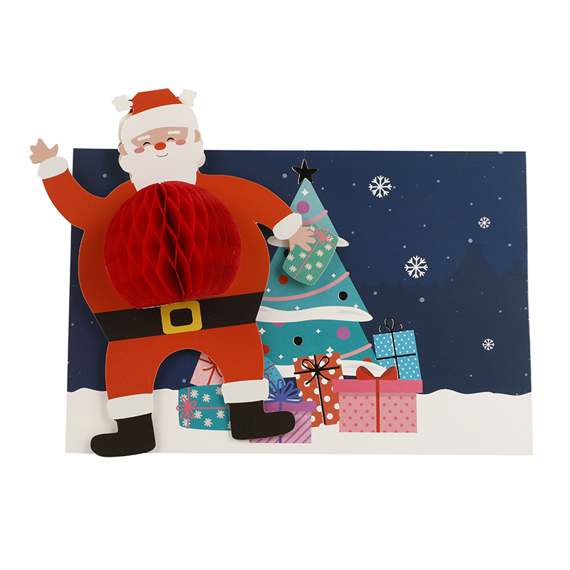 Santa's 3d card CHR20018