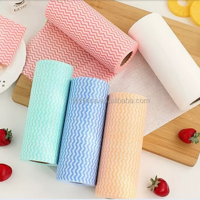 Super absorbent disposable kitchen cloth