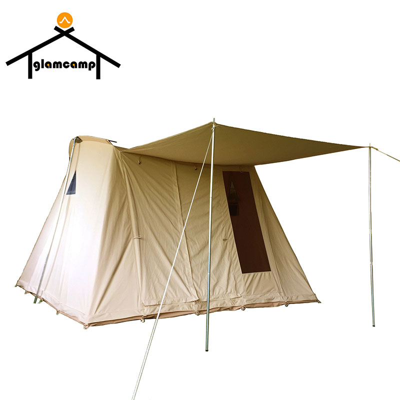 Wall tents canvas glam camp