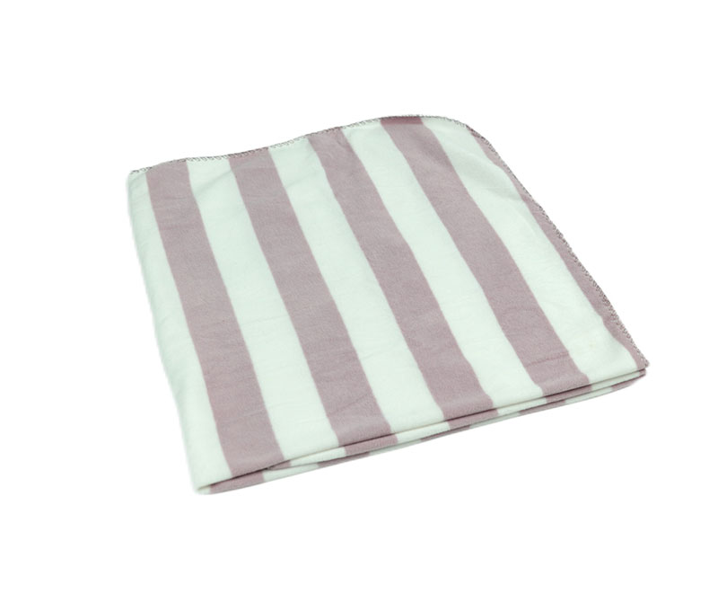 Striped lightweight single layer newborn swaddle blanket 1120109