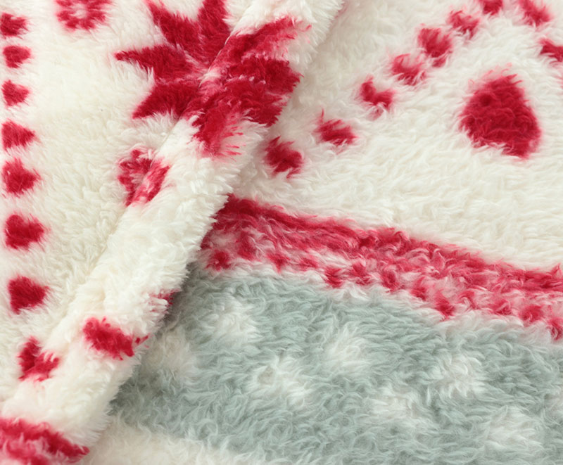Soft and warm single layer Christmas blanket 13