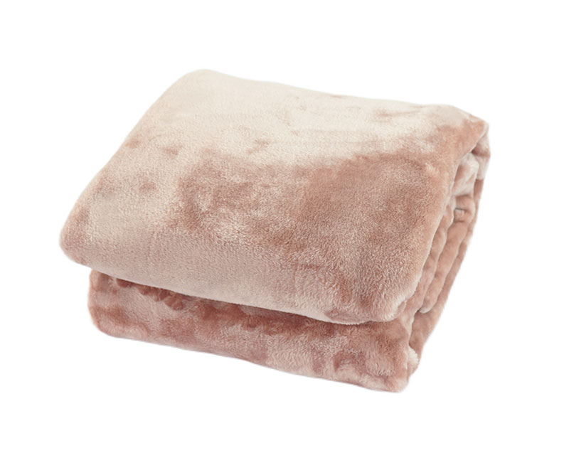 Soft-touch solid flannel blanket 1030604