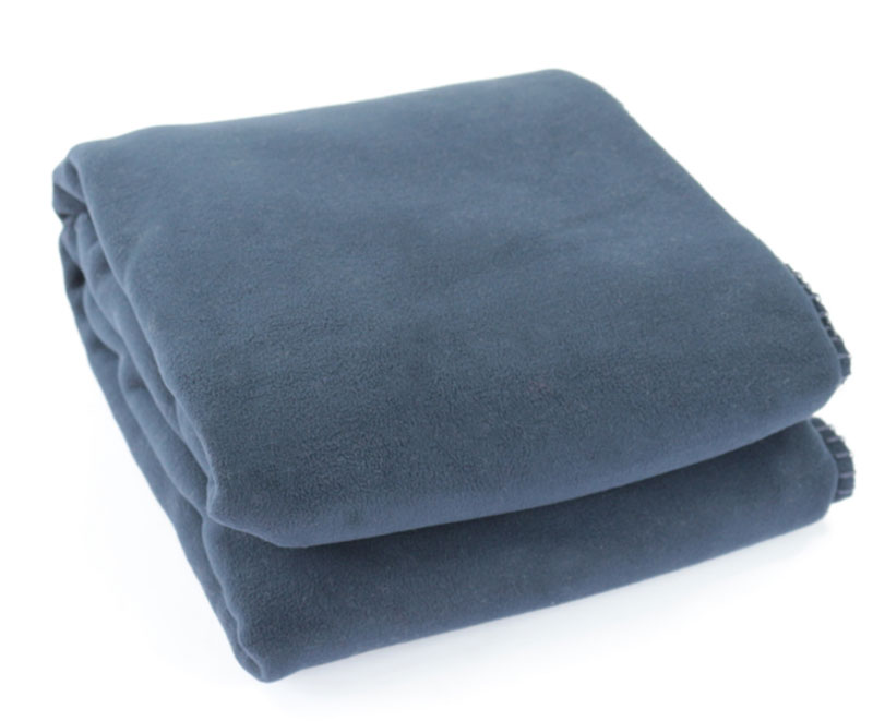 Super soft home decor solid fleece combined sherpa blanket 1050406