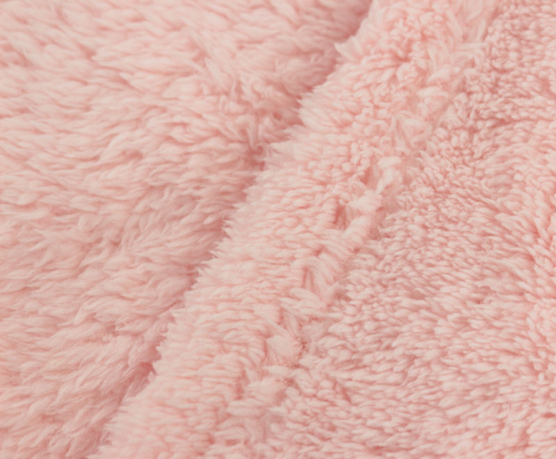 Light pink simple and elegant solid color lamb fleece blanket 1060305