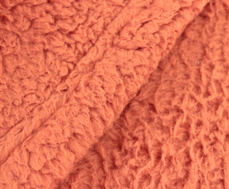 Elegant and generous solid color lamb fleece blanket 1060312