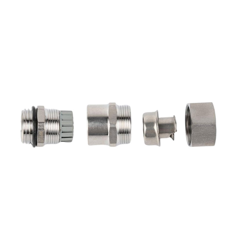 Stainless steel with compression function hose fittings