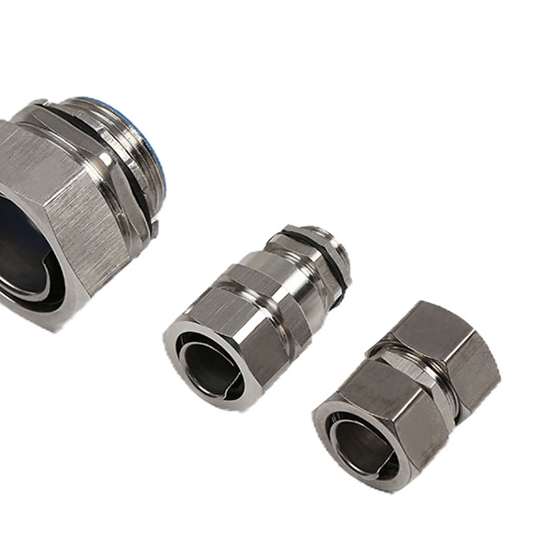 Stainless steel with compression function hose fittings