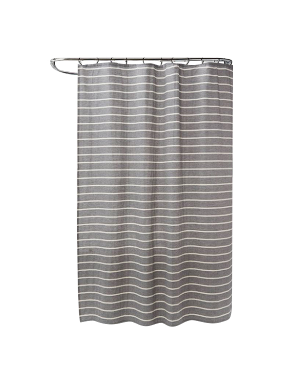Stripe shower curtain - threshold