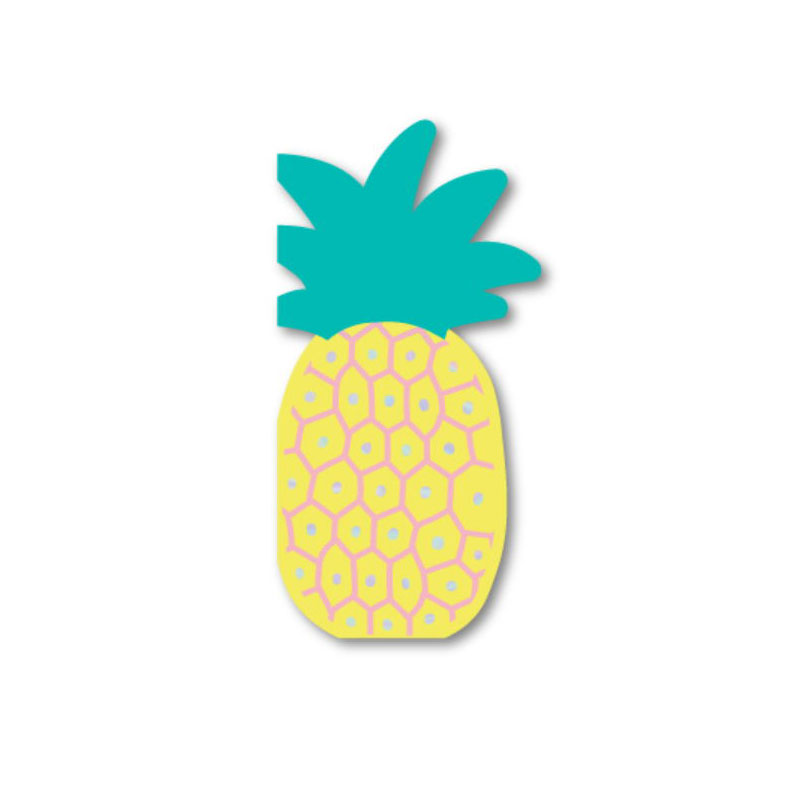 Summer party alien pineapple napkin SUM011