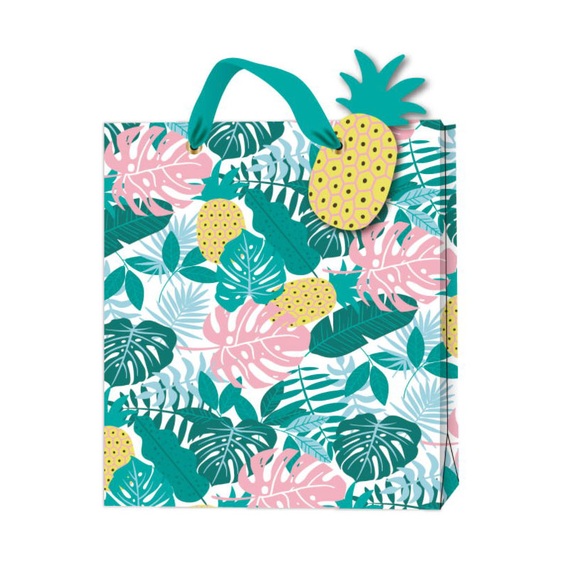 Summer party coconut leaf pattern gift bag SUM036